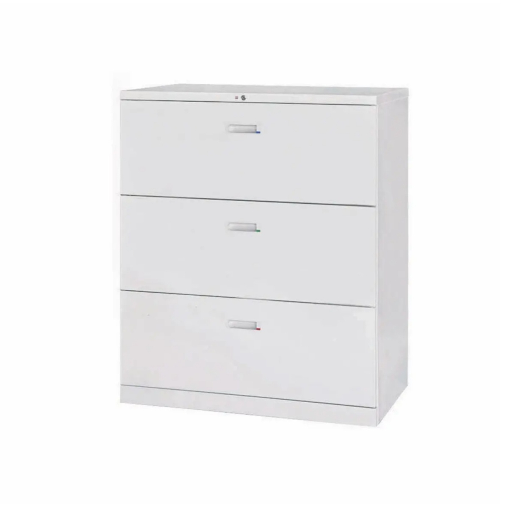 3-24項抽屜三層式鋼製公文櫃