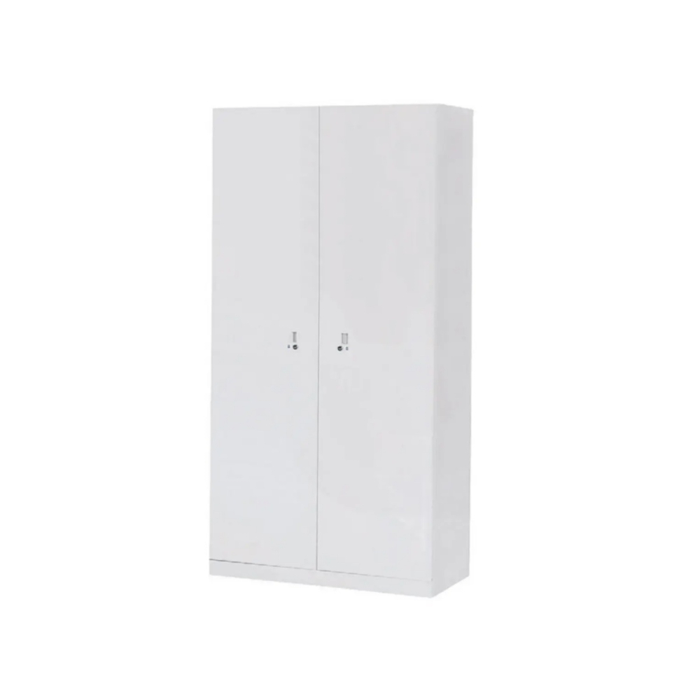 3-2項開門雙人鋼製衣櫃