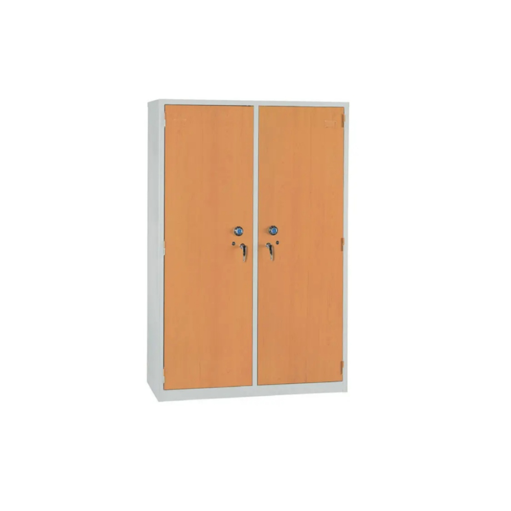 4尺雙開門密碼鎖保密公文櫃(熱烤轉印木紋)