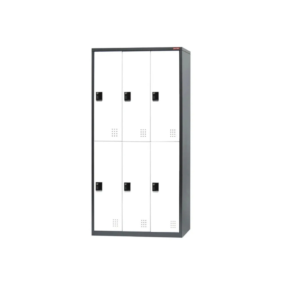 FC-306專利密碼鎖6格置物櫃