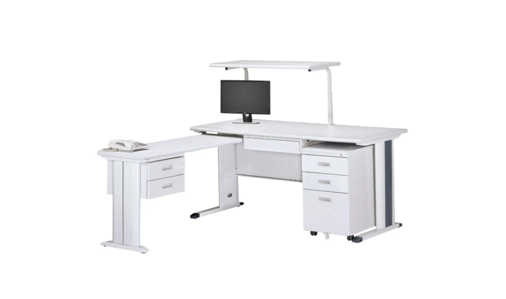 KH150L辦公桌(整組含上架)