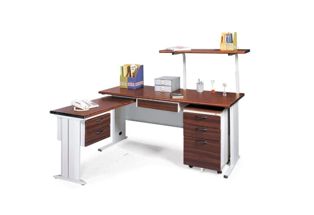 BTH160L辦公桌(整組含上架)