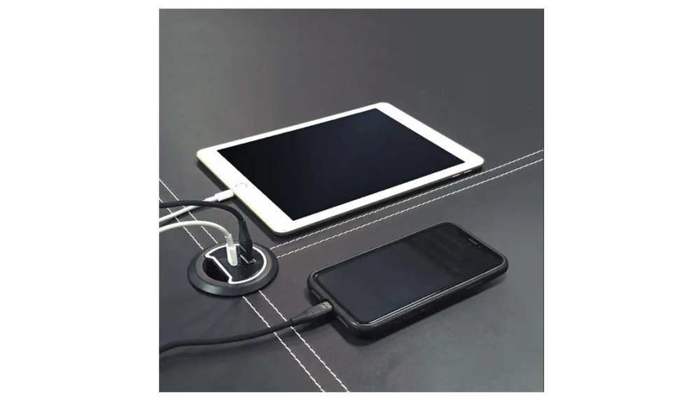 6.5尺邦德凱樂優質馬鞍皮主管桌