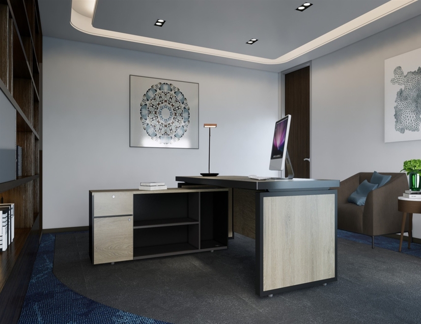 庫克主管桌(客製化尺寸)