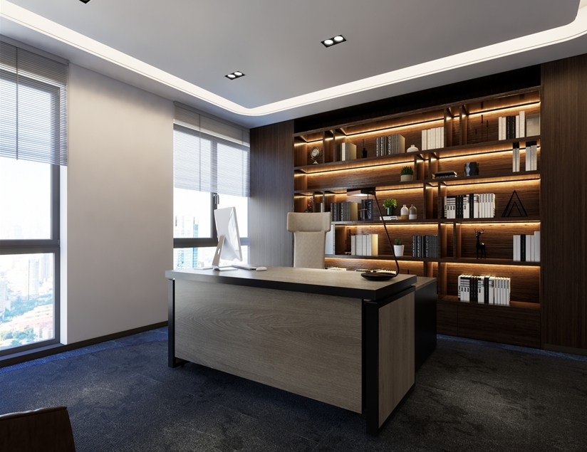 庫克主管桌(客製化尺寸)