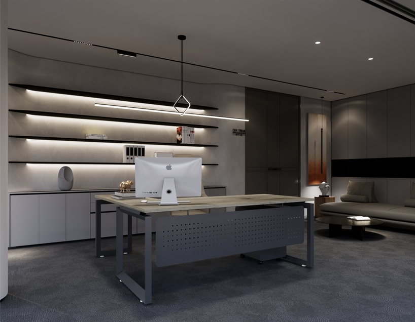 方盾主管桌(客製化尺寸)