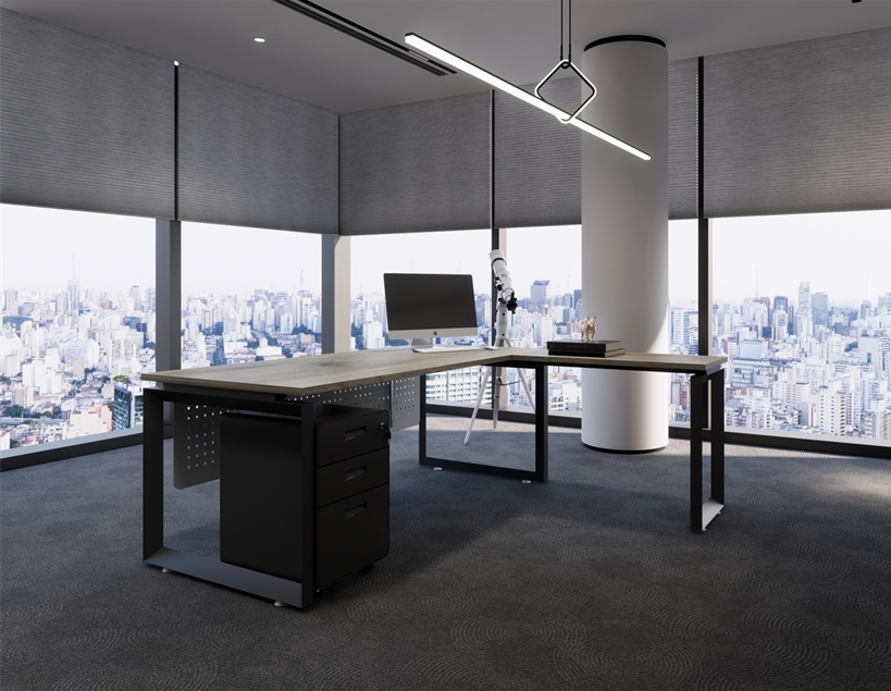 方盾主管桌(客製化尺寸)