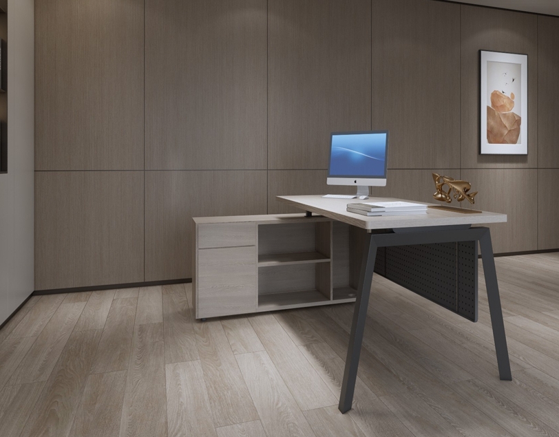 碳金主管桌(客製化尺寸)