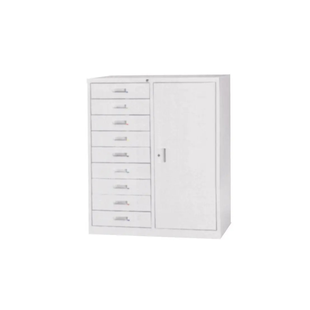 3-30項單邊9抽屜鋼製公文櫃