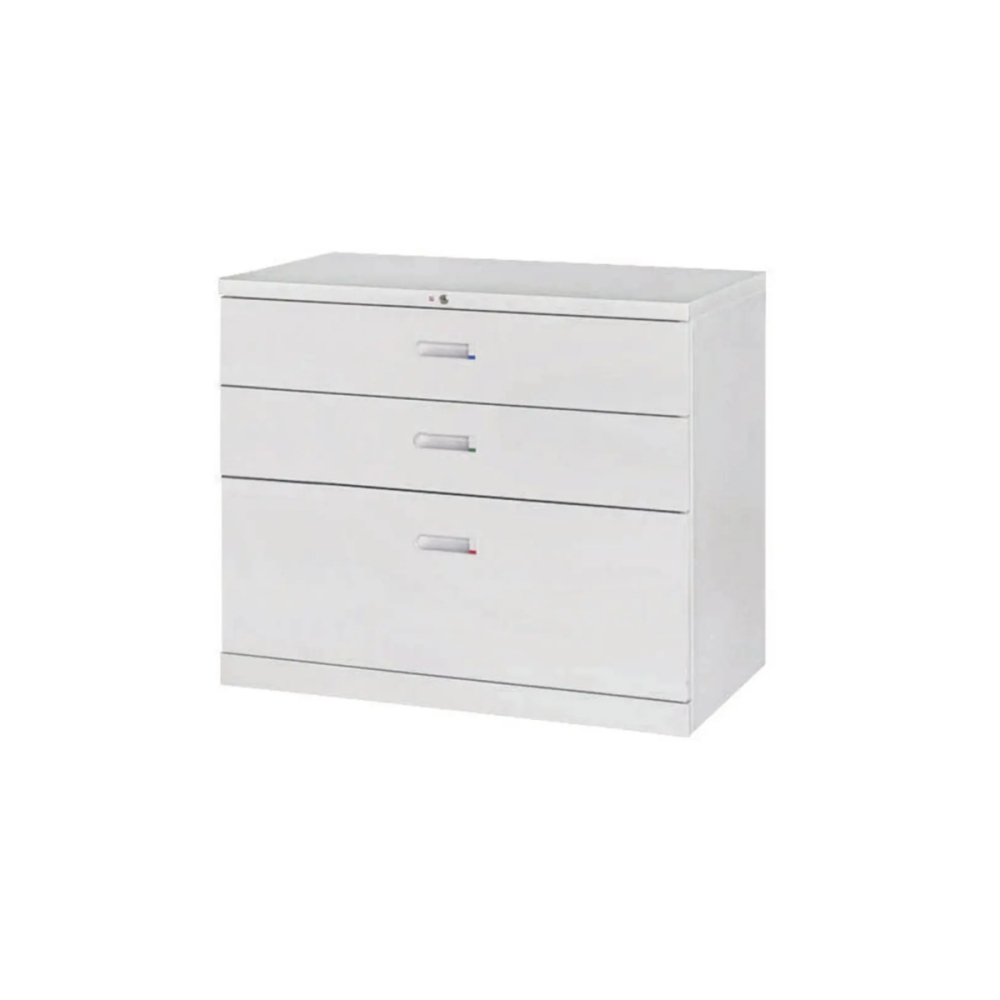 3-21項二小一大抽屜式鋼製公文櫃