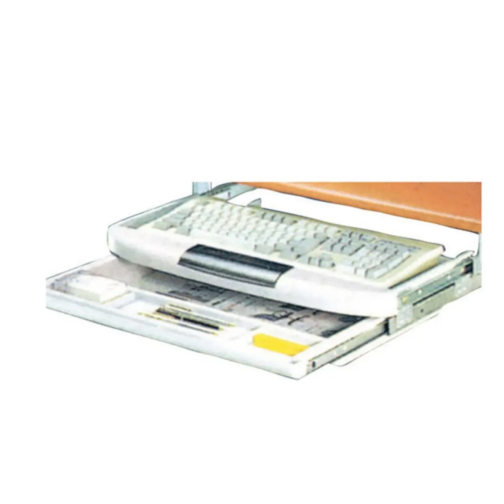 ABS塑鋼鍵盤+文具抽屜