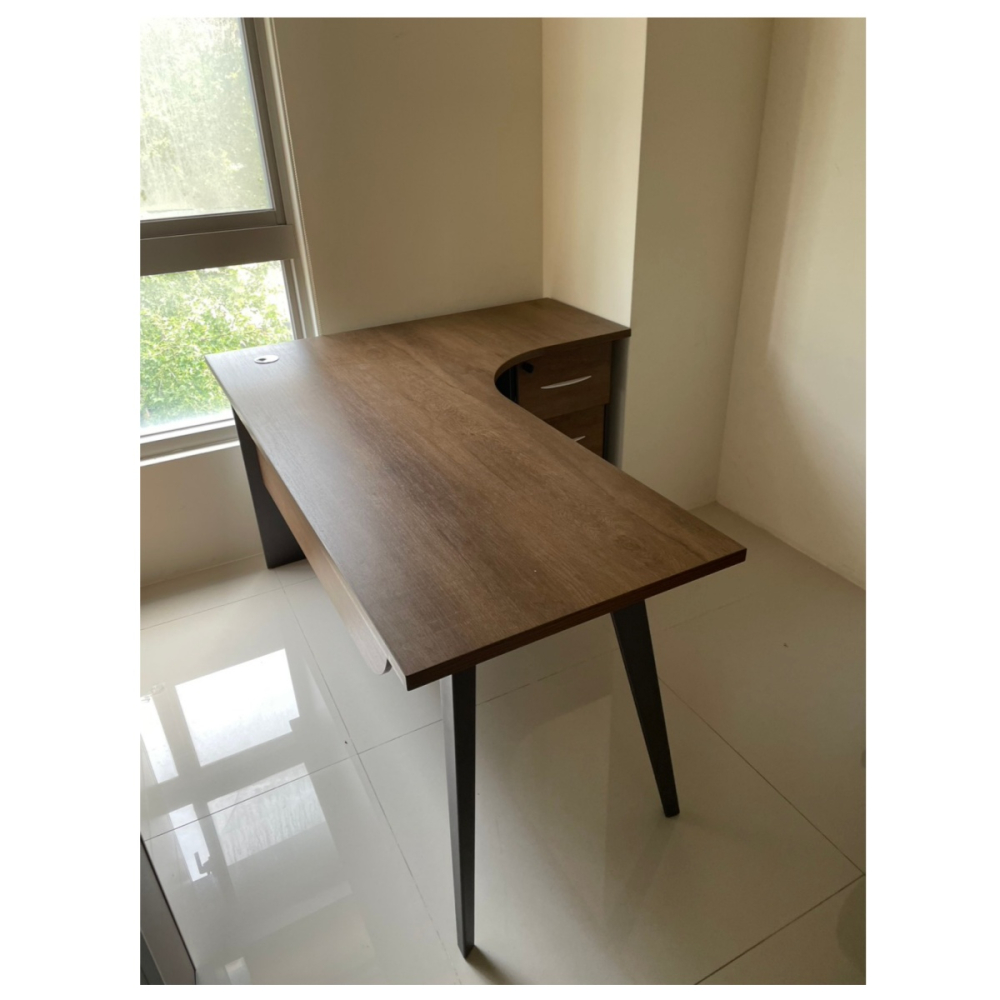 二手160*120L型主管桌