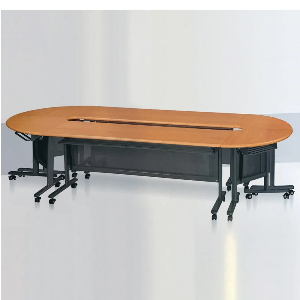 二代可掀1/4圓彎角桌