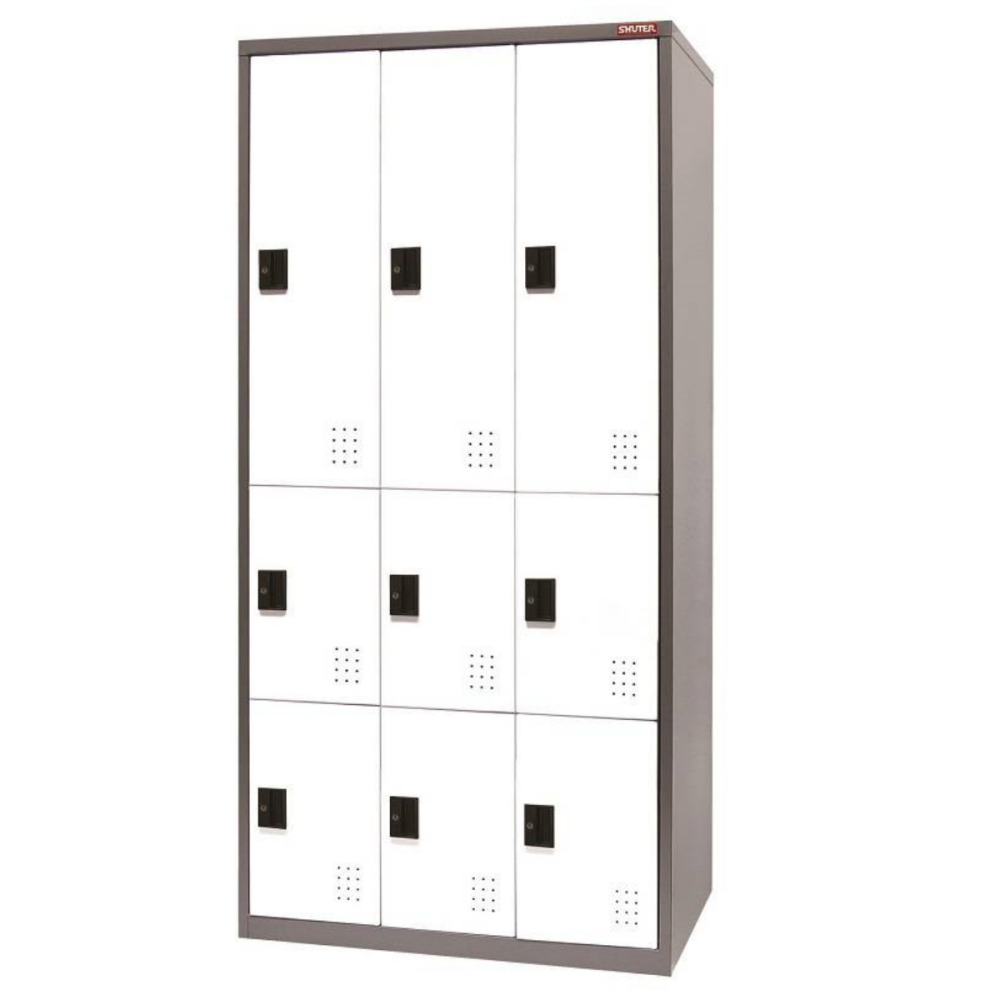 FC-M309K一般鎖3大6小格置物櫃