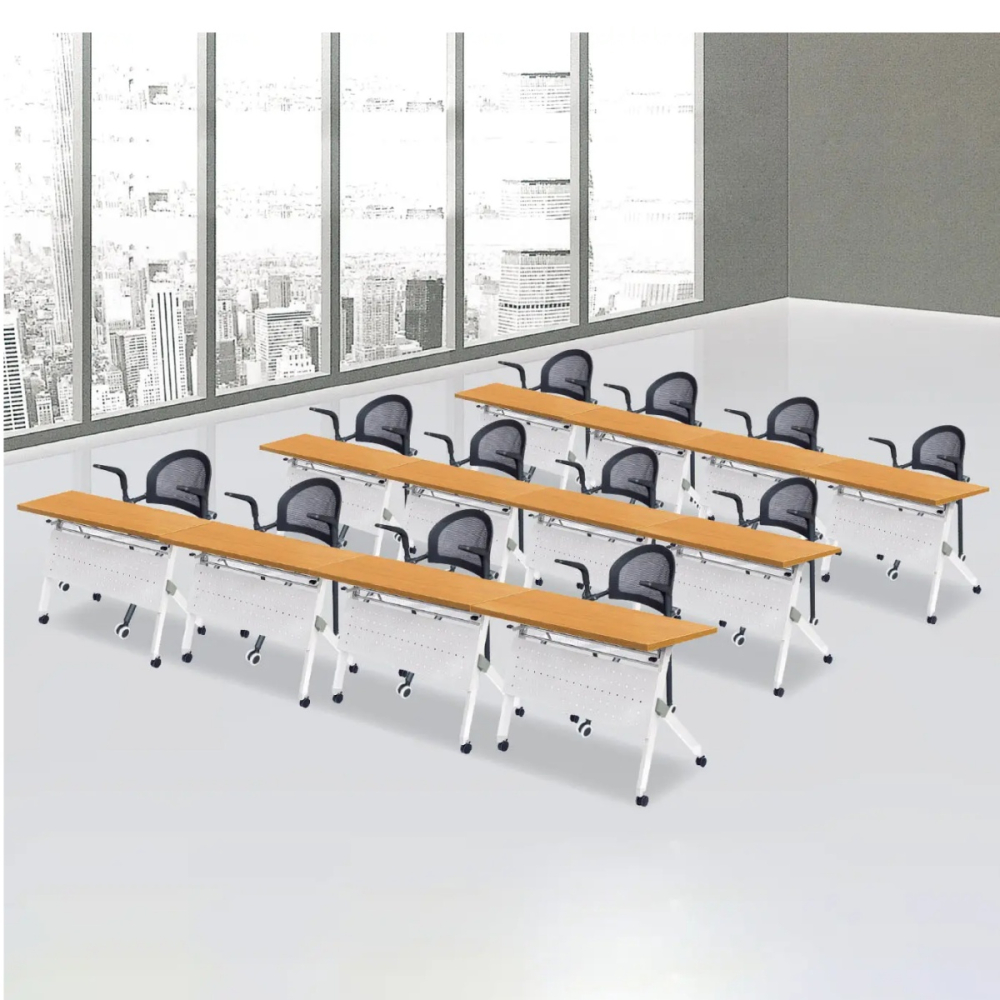 RRS可掀式培訓桌(905面/雙邊圓)