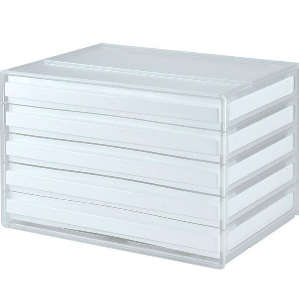 DDH-105 A4橫式桌上文件櫃(5抽)