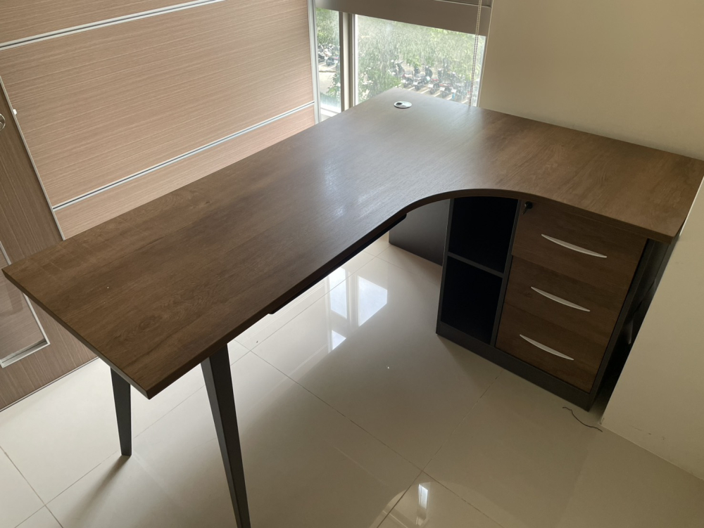 二手160*120L型主管桌