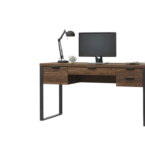 雅博德經典胡桃5尺書桌