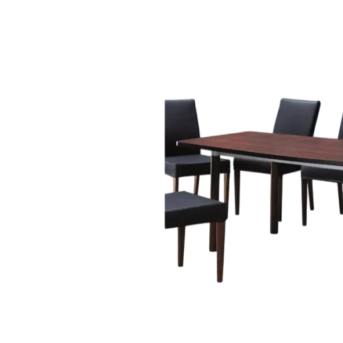 胡桃檯面長型會議桌