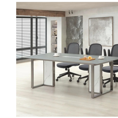 亞曼尼岩板會議桌